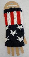Knitted Hand Warmers [Stars & Stripes]